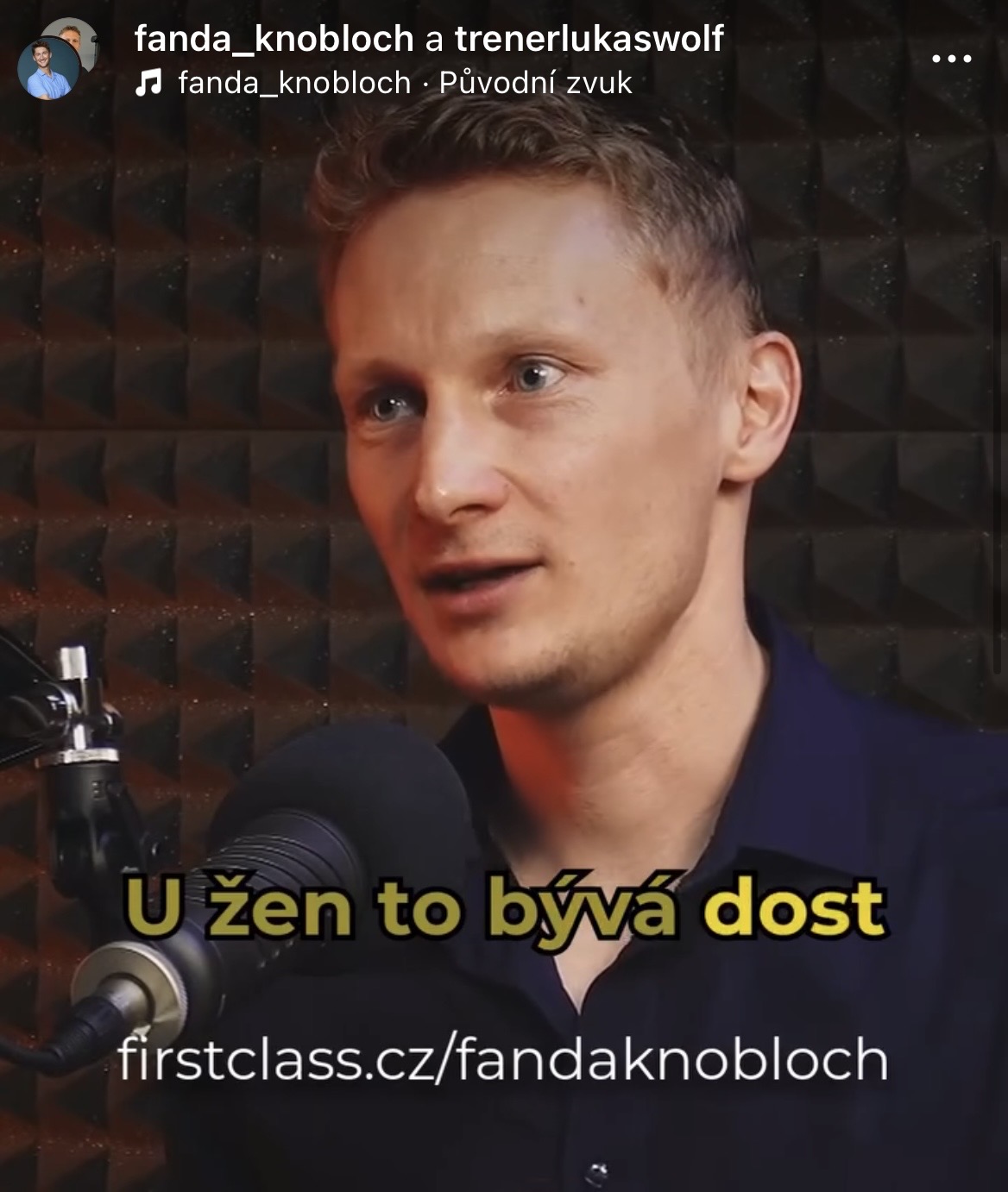 Ukázka z rozhovoru, ve kterém byl Lukáš Wolf hostem
